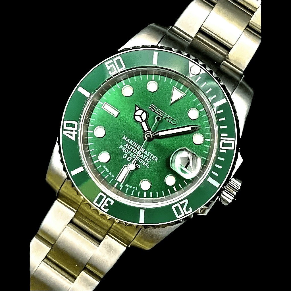 Seiko Mod Green Seikomariner " Hulk " Series Collection - MODTIME