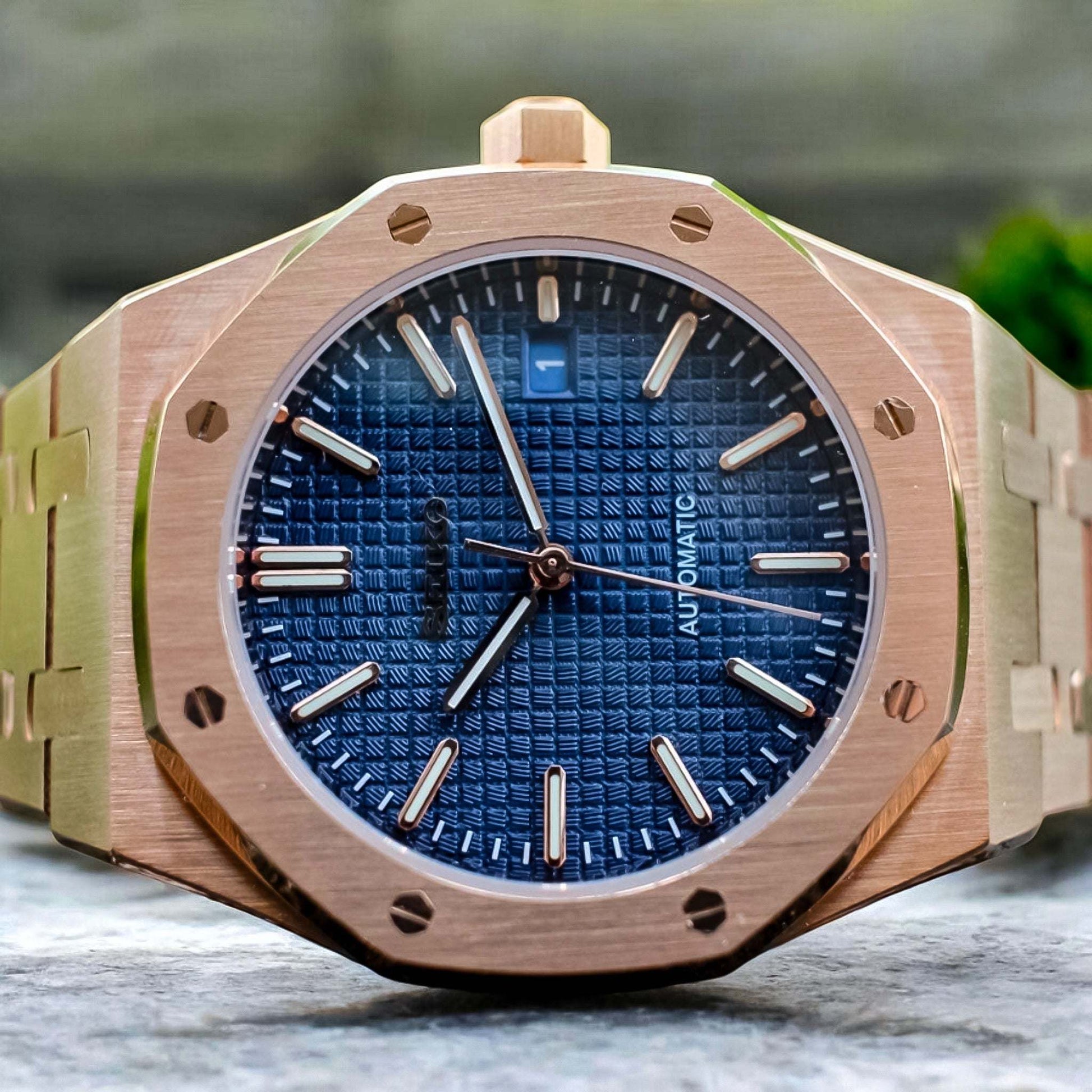 Seiko Mod Heritage "O" aka Seiko Oak Series - Blue Dial - MODTIME