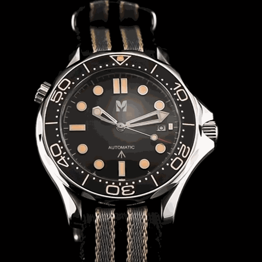 Seiko Mod Seamaster Homage Black Dial: Dive into Classic Style - MODTIME