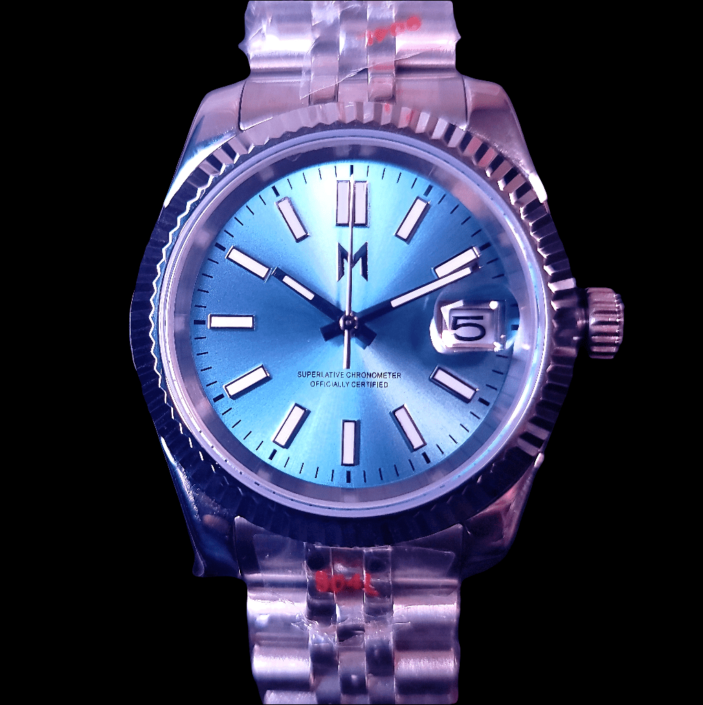 Seiko Mod SeikoJust Sky Blue Dial - Modtime - MODTIME