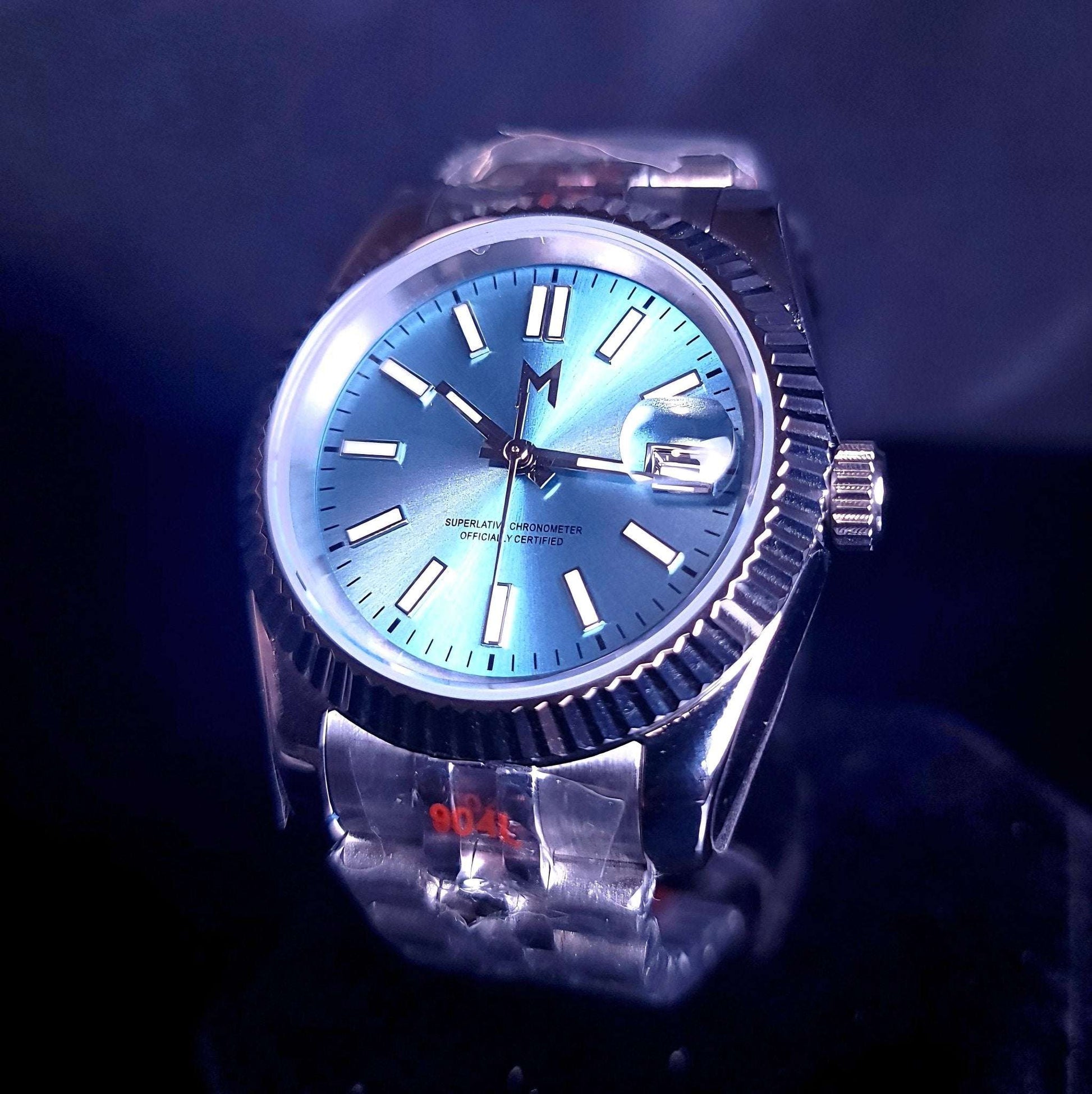 Seiko Mod SeikoJust Sky Blue Dial - Modtime - MODTIME