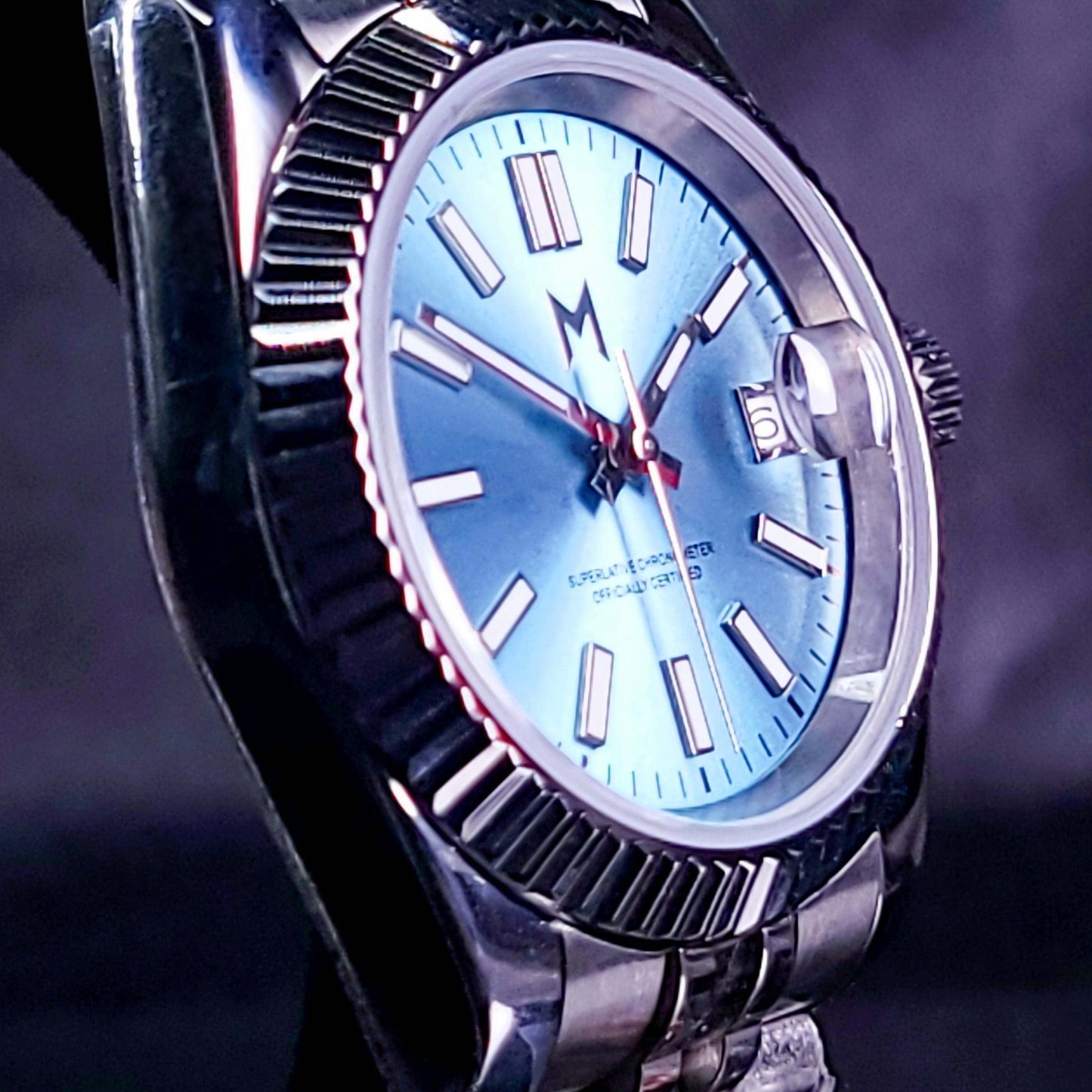 Seiko Mod SeikoJust Sky Blue Dial - Modtime - MODTIME