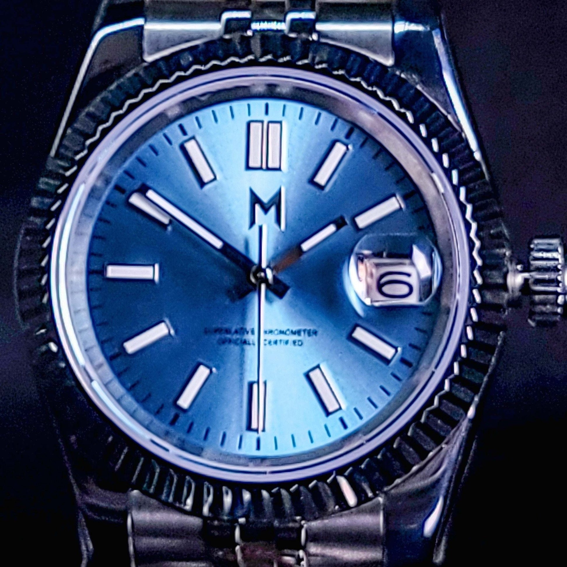 Seiko Mod SeikoJust Sky Blue Dial - Modtime - MODTIME