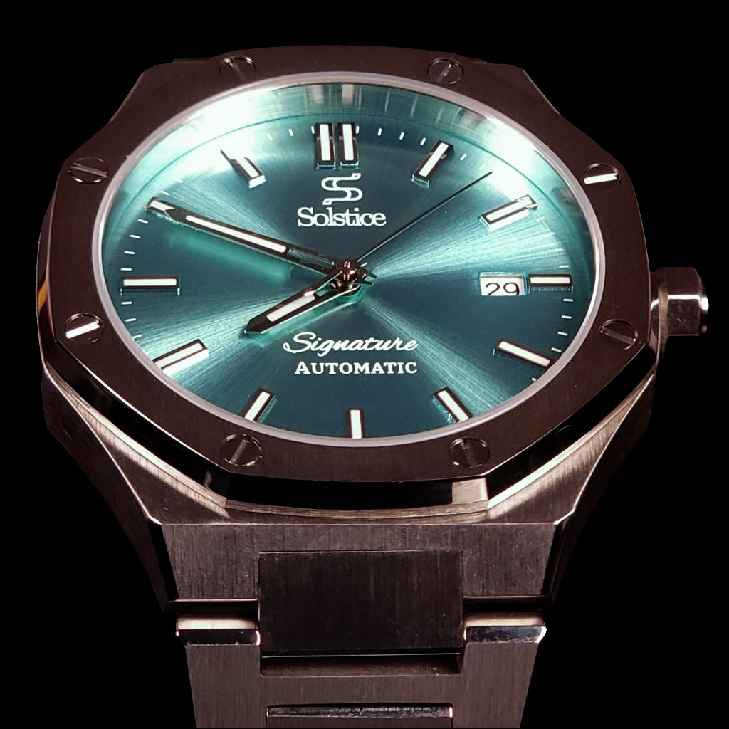 Seiko Mod Royal Oak limited Edition Tiffany Blue Dial