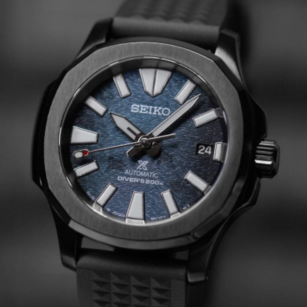 Custom Seiko Mod Nautilus Homage - Modtime