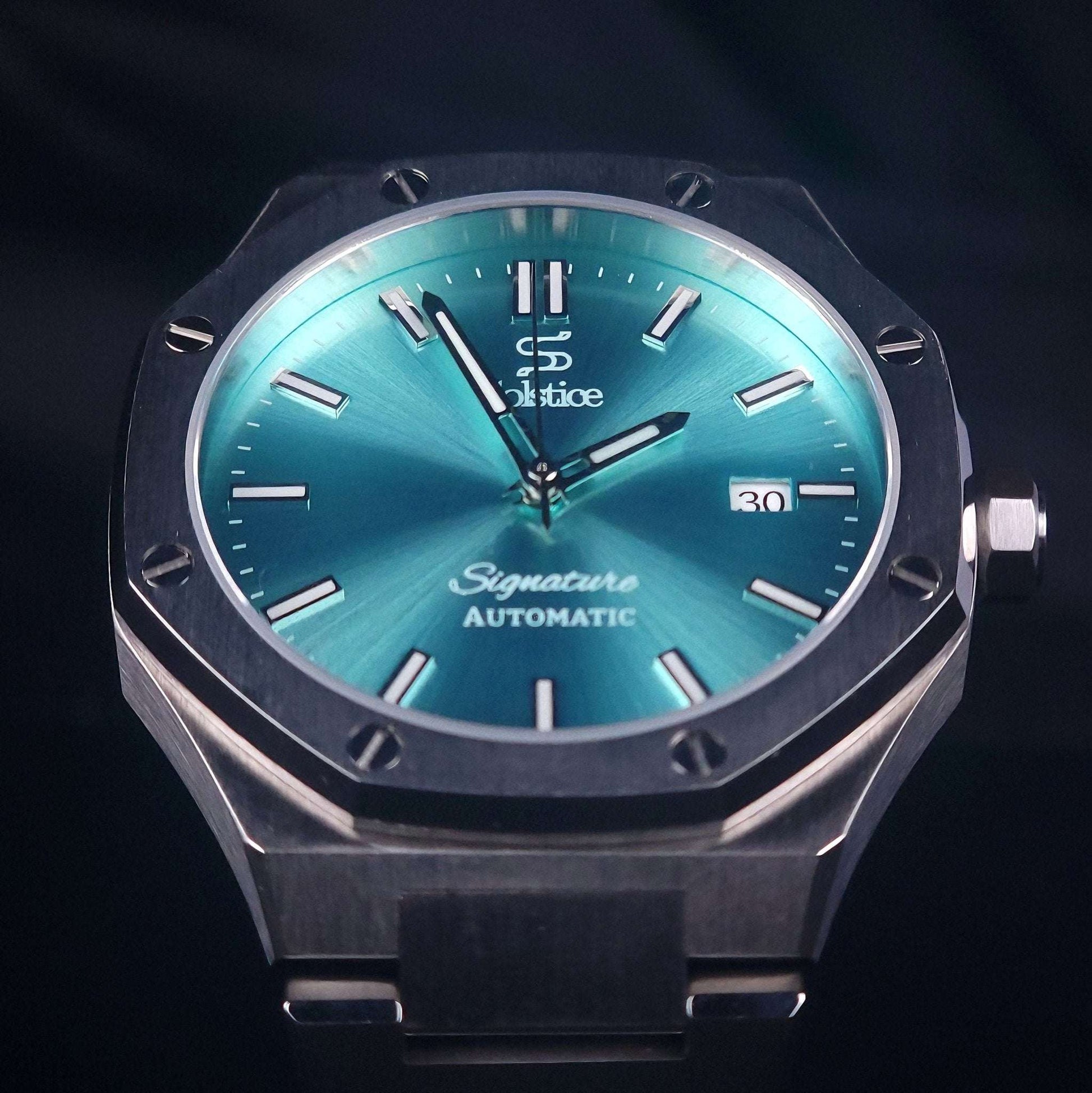 Seiko Mod Royal Oak limited Edition Tiffany Blue Dial