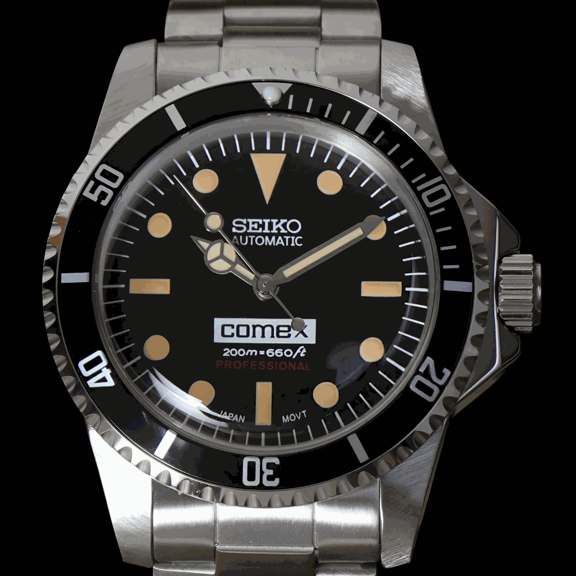 Seiko Mod Submariner Homage - Custom Vintage Collection