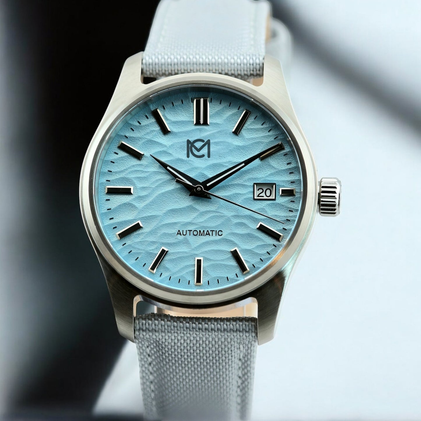 Modtime Grand Seiko Mod Homage Automatic Tiffany Blue dial