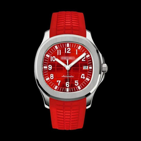 Seiko Mod Aquanaut Homage Custom Red Dial Series - Modtime