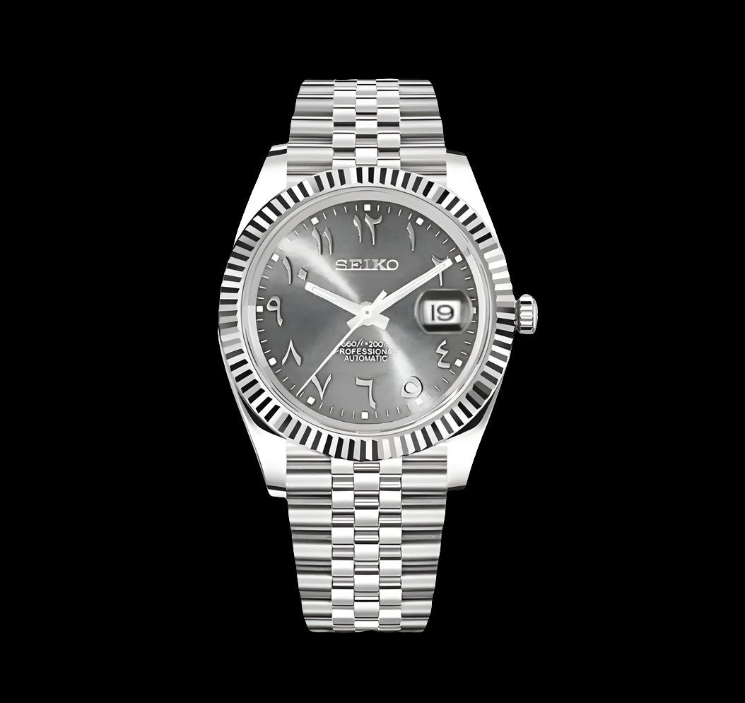 Seiko Mod DateJust Homage Arabic Dial Series - Modtime