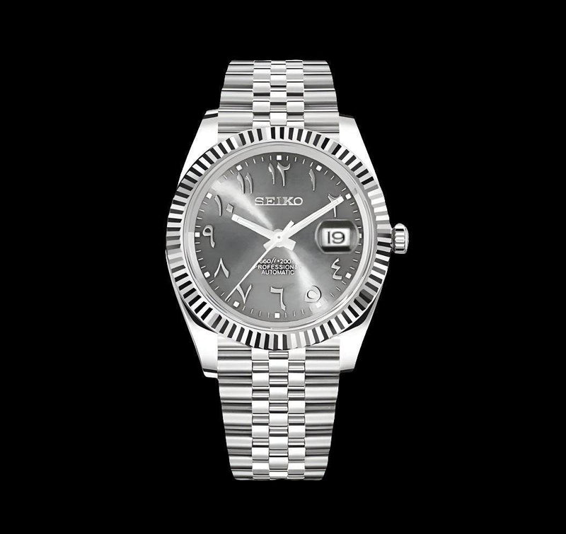 Seiko Mod DateJust Homage Arabic Dial Series - Modtime