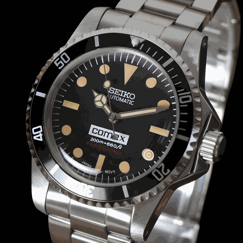 Seiko Mod Submariner Homage - Custom Vintage Collection